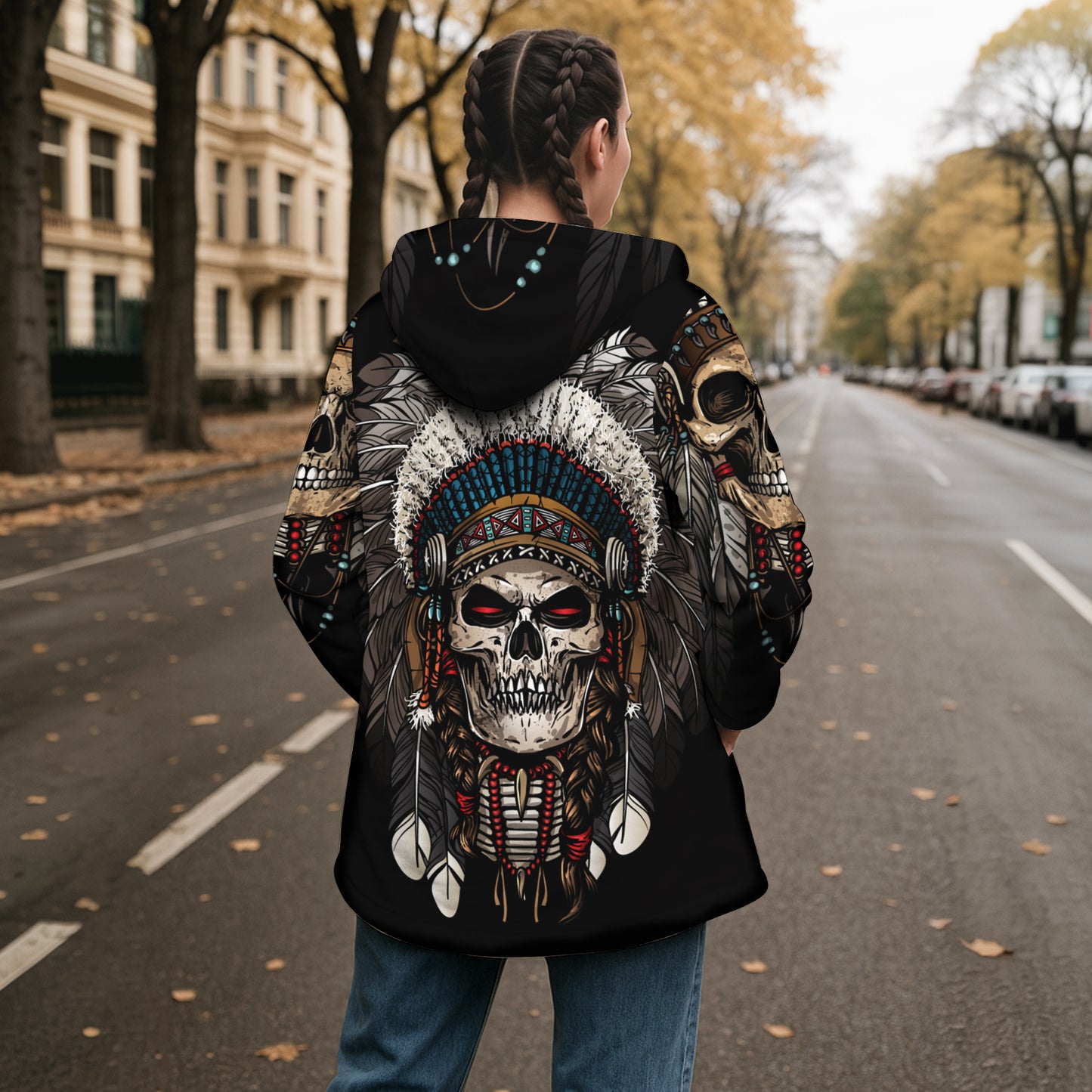 Skull Native Cloak WCS