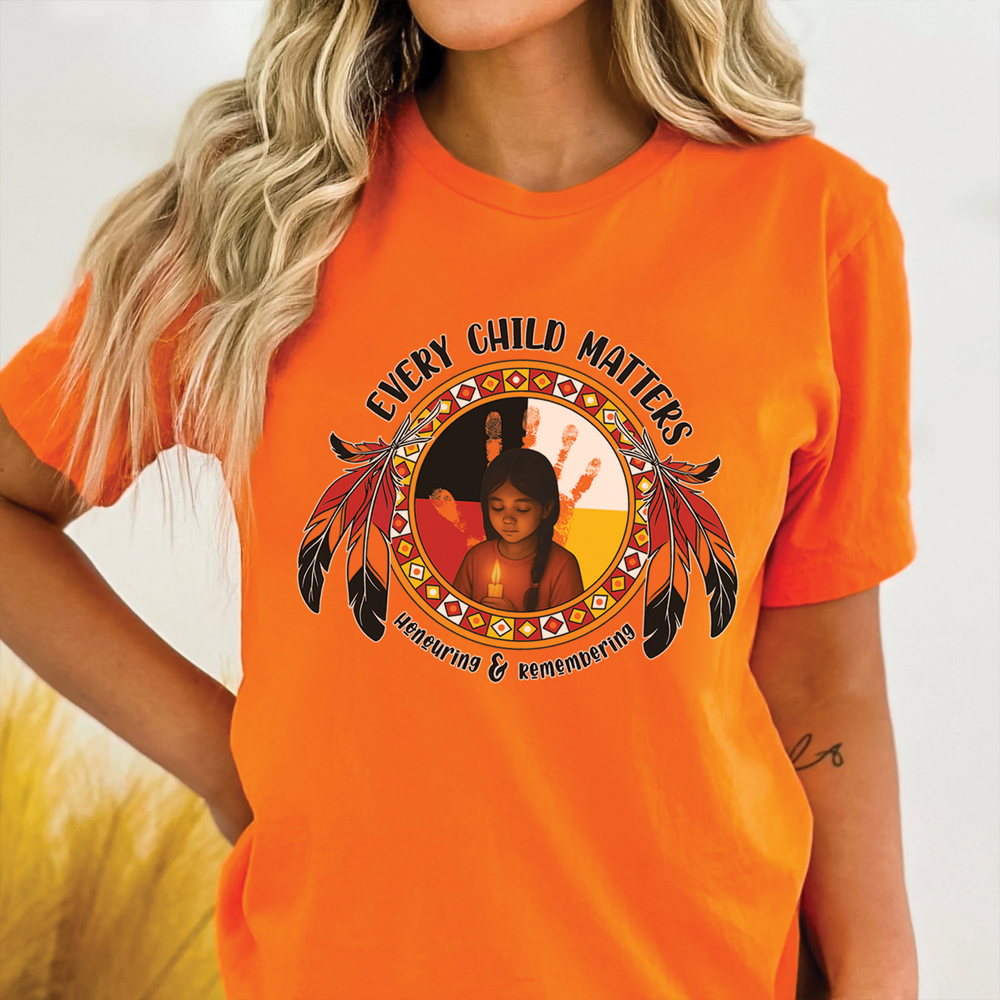 Every Child Matters For Orange Shirt Day Unisex T-Shirt/Hoodie/Sweatshirt 148