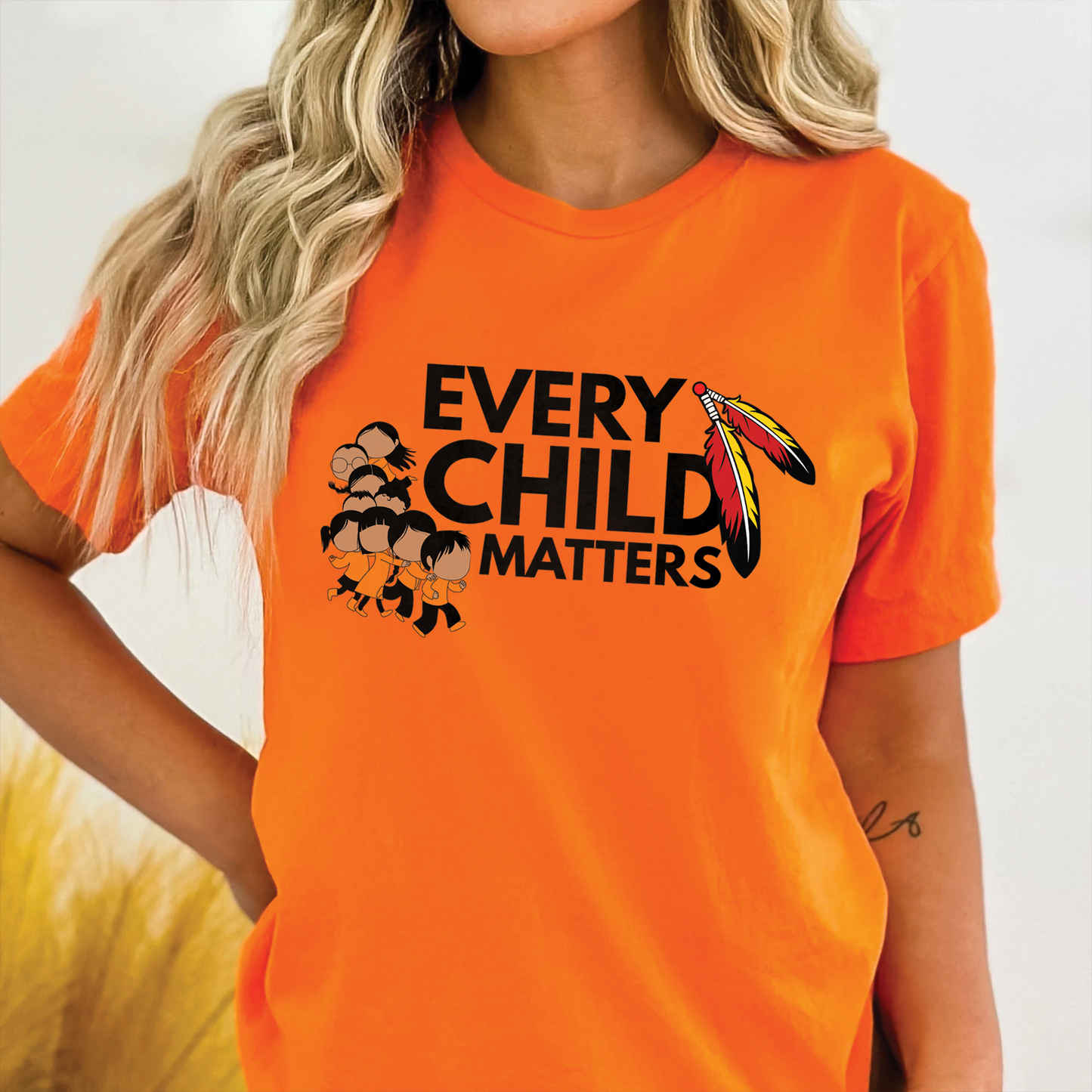 Every Child Matters For Orange Shirt Day Unisex T-Shirt/Hoodie/Sweatshirt 142