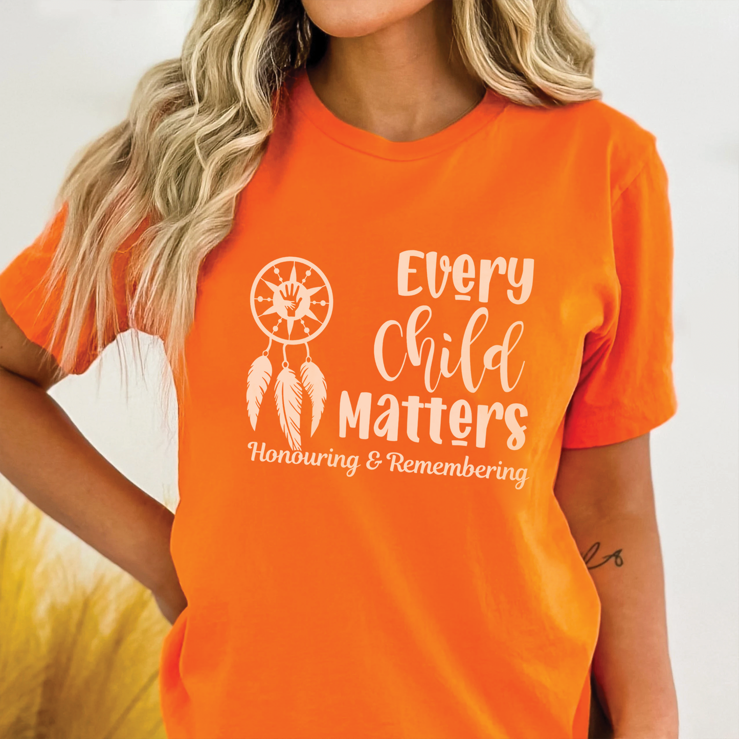 Every Child Matters For Orange Shirt Day Honouring & Remembering Unisex T-Shirt/Hoodie/Sweatshirt