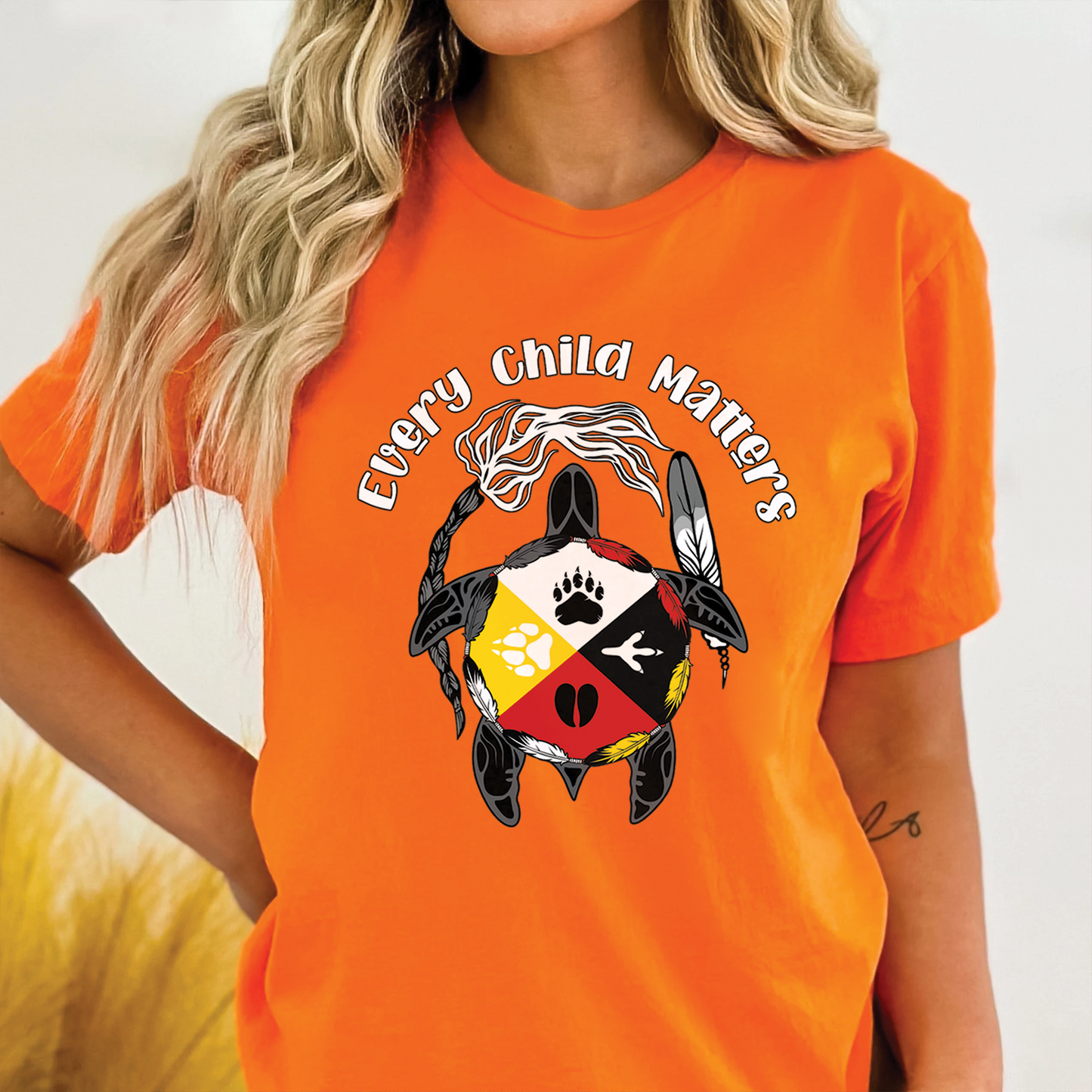 Every Child Matters For Orange Shirt Day Unisex T-Shirt/Hoodie/Sweatshirt 143
