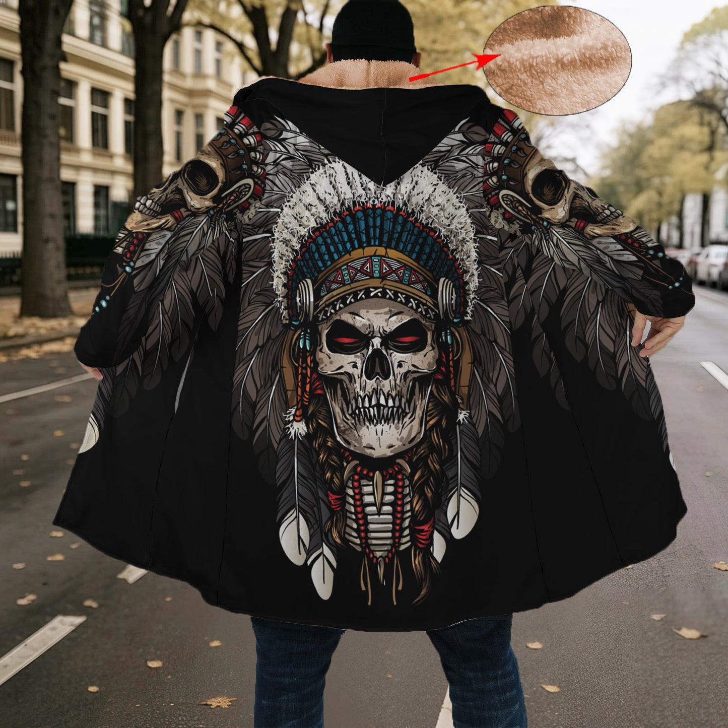 Skull Native Cloak WCS