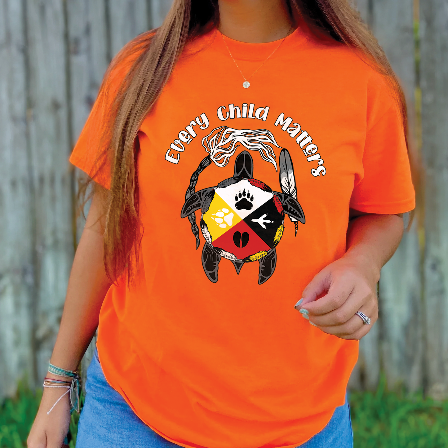Every Child Matters For Orange Shirt Day Unisex T-Shirt/Hoodie/Sweatshirt 143