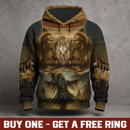Spirit of the Ancestors – The Eternal Wisdom of the Chiefs Hoodie