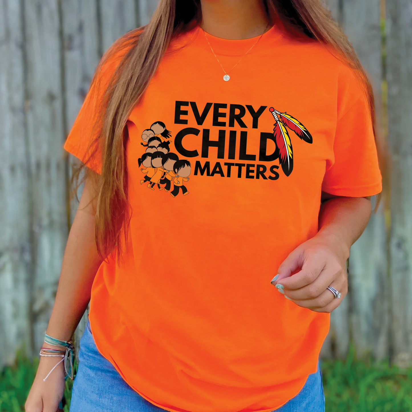 Every Child Matters For Orange Shirt Day Unisex T-Shirt/Hoodie/Sweatshirt 142