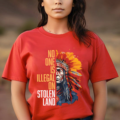 NO ONE IS ILLEGAL ON STOLEN LAND