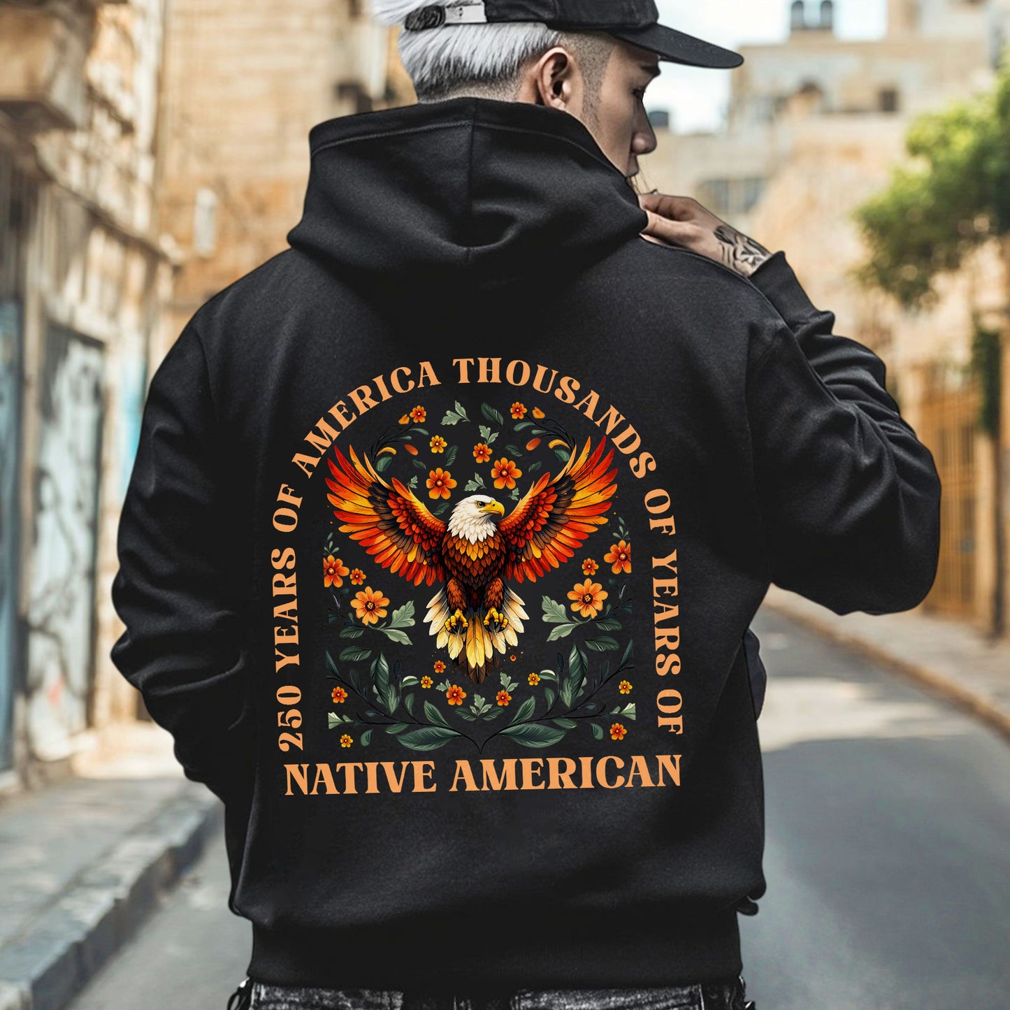 Native Pride - 250 Years of America "Thousands of Years of Native American" - Two Sides