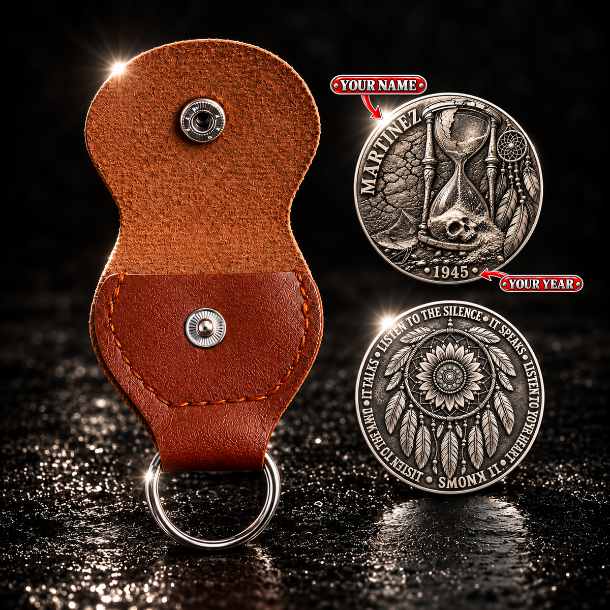 TIME, DREAMS & INNER WISDOM - Personalized 3D Printing Pocket Hug