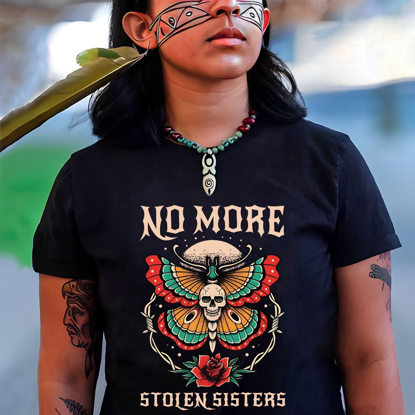 No More Stolen Sisters - Unisex T-Shirt/T-Shirt V-Neck/Hoodie/Sweatshirt