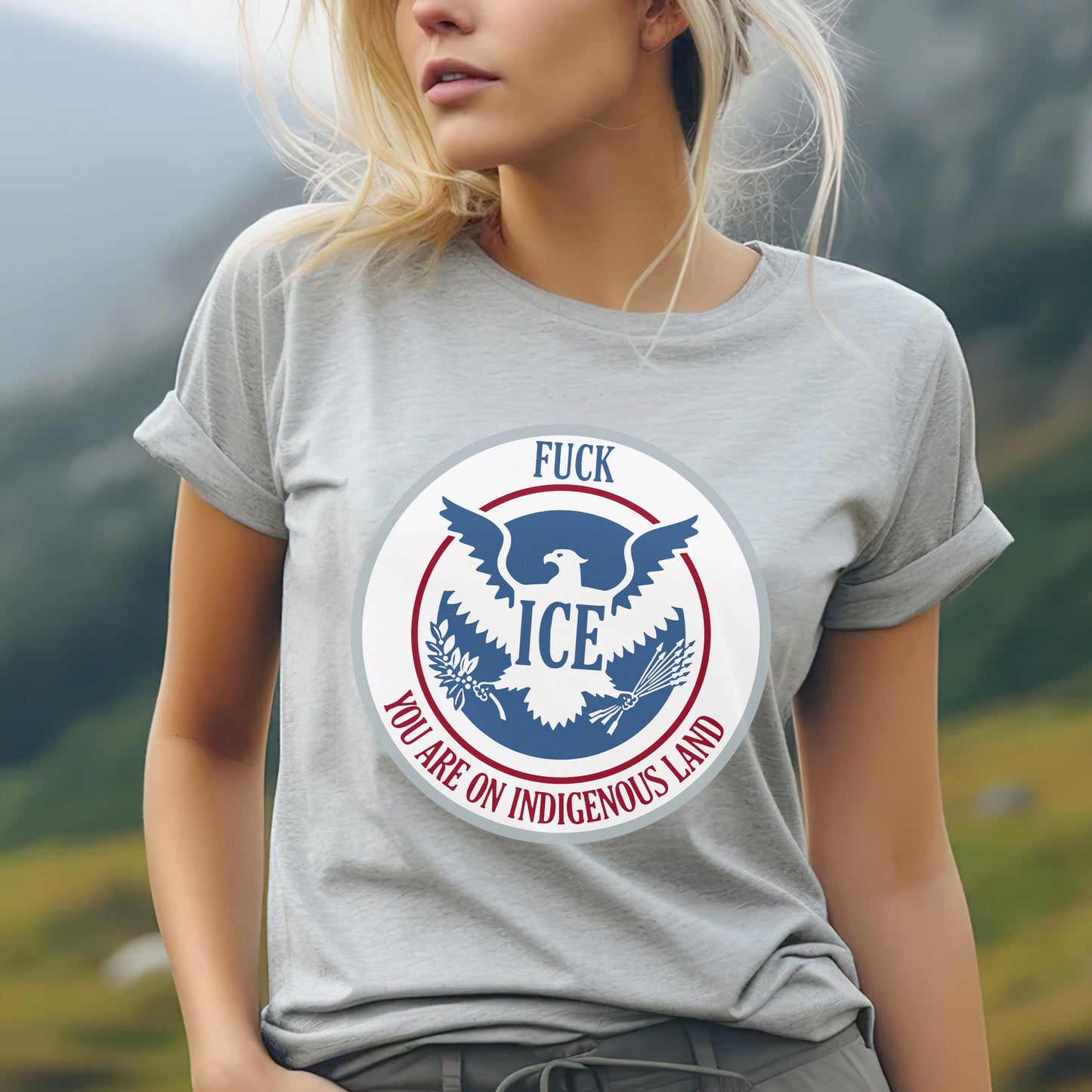 YOU ARE ON INDIGENOUS LAND - One Sides Unisex T-Shirt/T-Shirt V-Neck/Hoodie/Sweatshirt