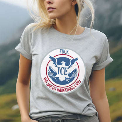 YOU ARE ON INDIGENOUS LAND - One Sides Unisex T-Shirt/T-Shirt V-Neck/Hoodie/Sweatshirt