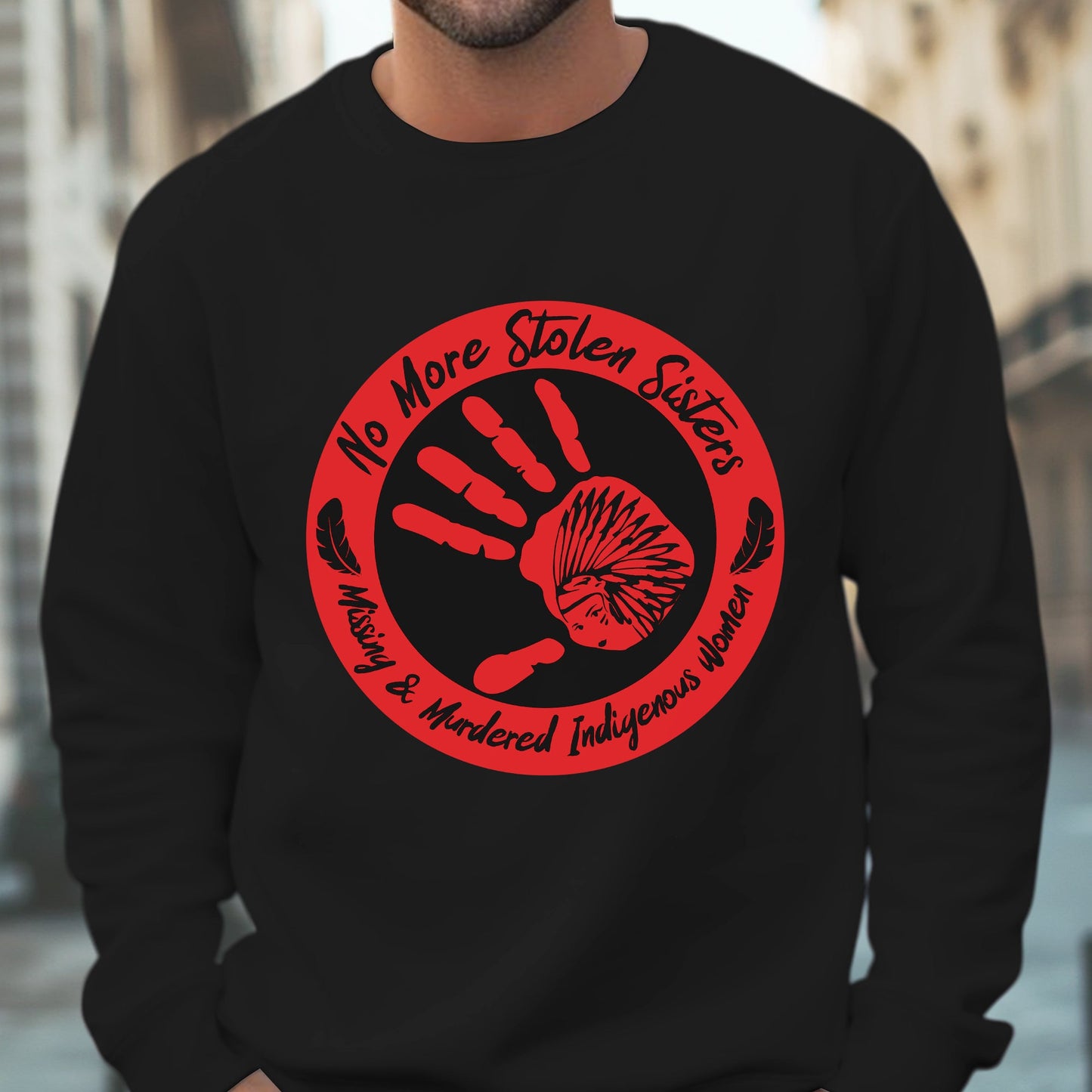 No More Stolen Sister - Missing and Murdered Indigenous Women WC26 - Unisex T-Shirt/T-Shirt V-Neck/Hoodie/Sweatshirt