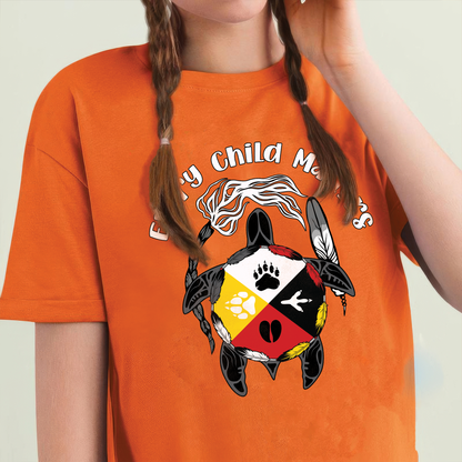 Every Child Matters For Orange Shirt Day Unisex T-Shirt/Hoodie/Sweatshirt 143
