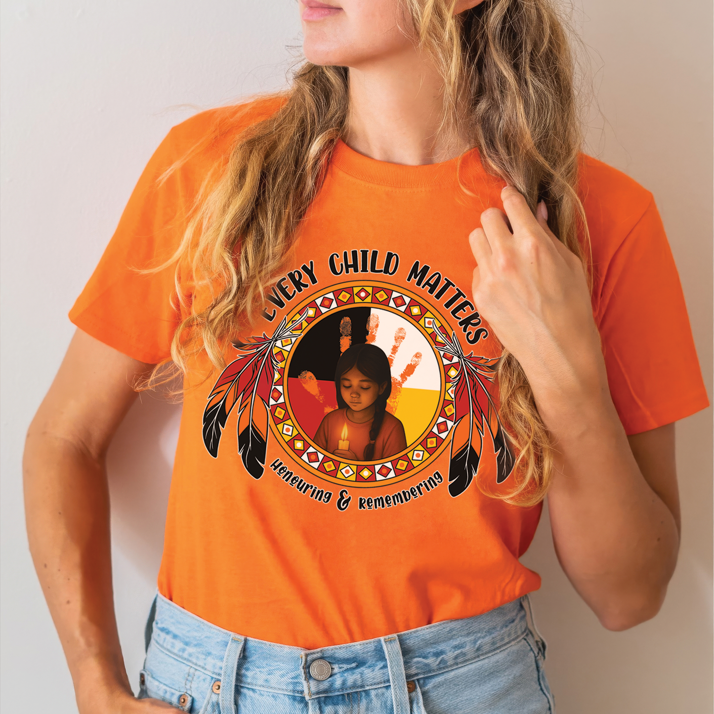 Every Child Matters For Orange Shirt Day Unisex T-Shirt/Hoodie/Sweatshirt 148