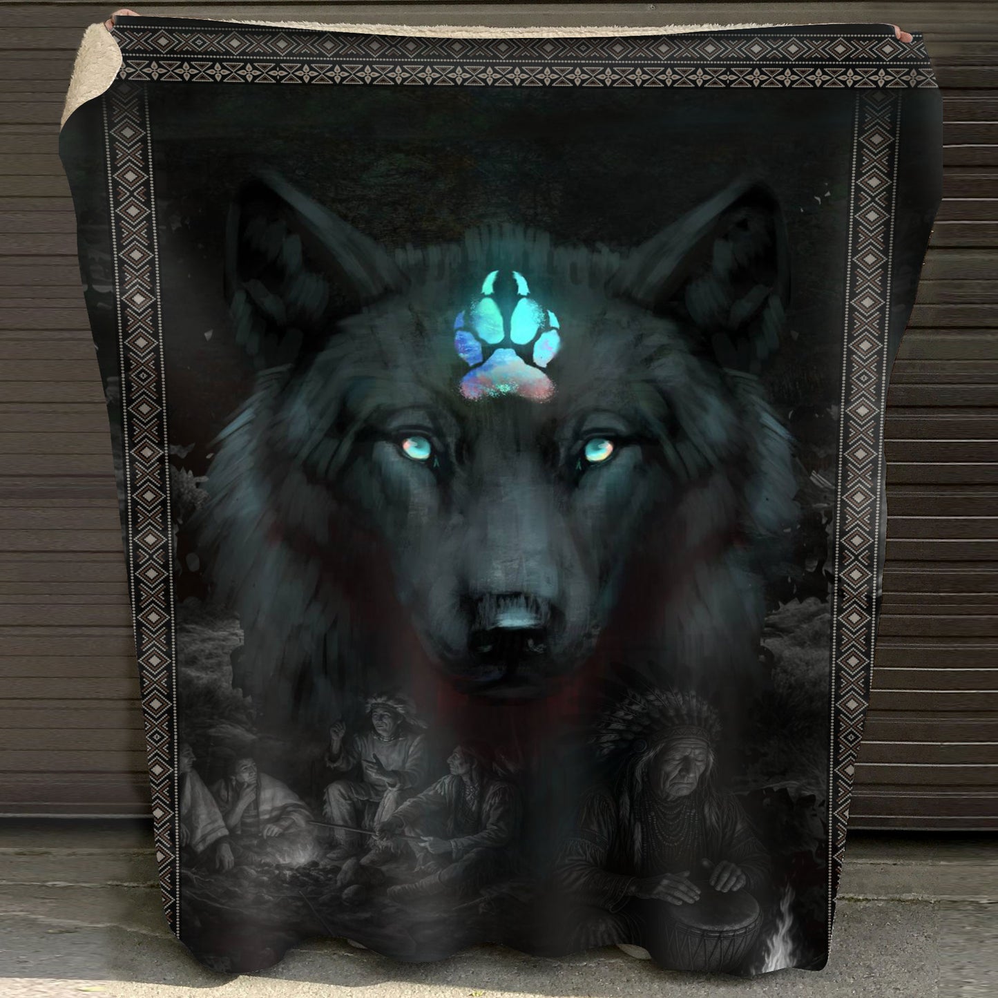Sacred Wolf Spirit – Blanket of Strength, Freedom & the Eternal Bond with Natur