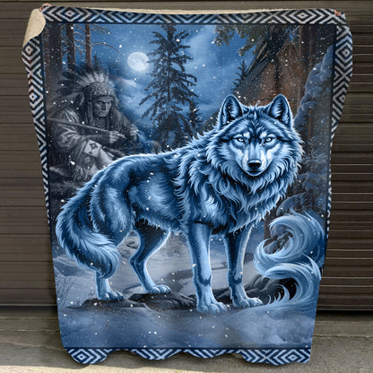 Native Pride Blanket – Warrior Spirit & Tribal Heritage