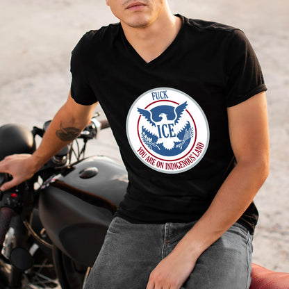 YOU ARE ON INDIGENOUS LAND - One Sides Unisex T-Shirt/T-Shirt V-Neck/Hoodie/Sweatshirt