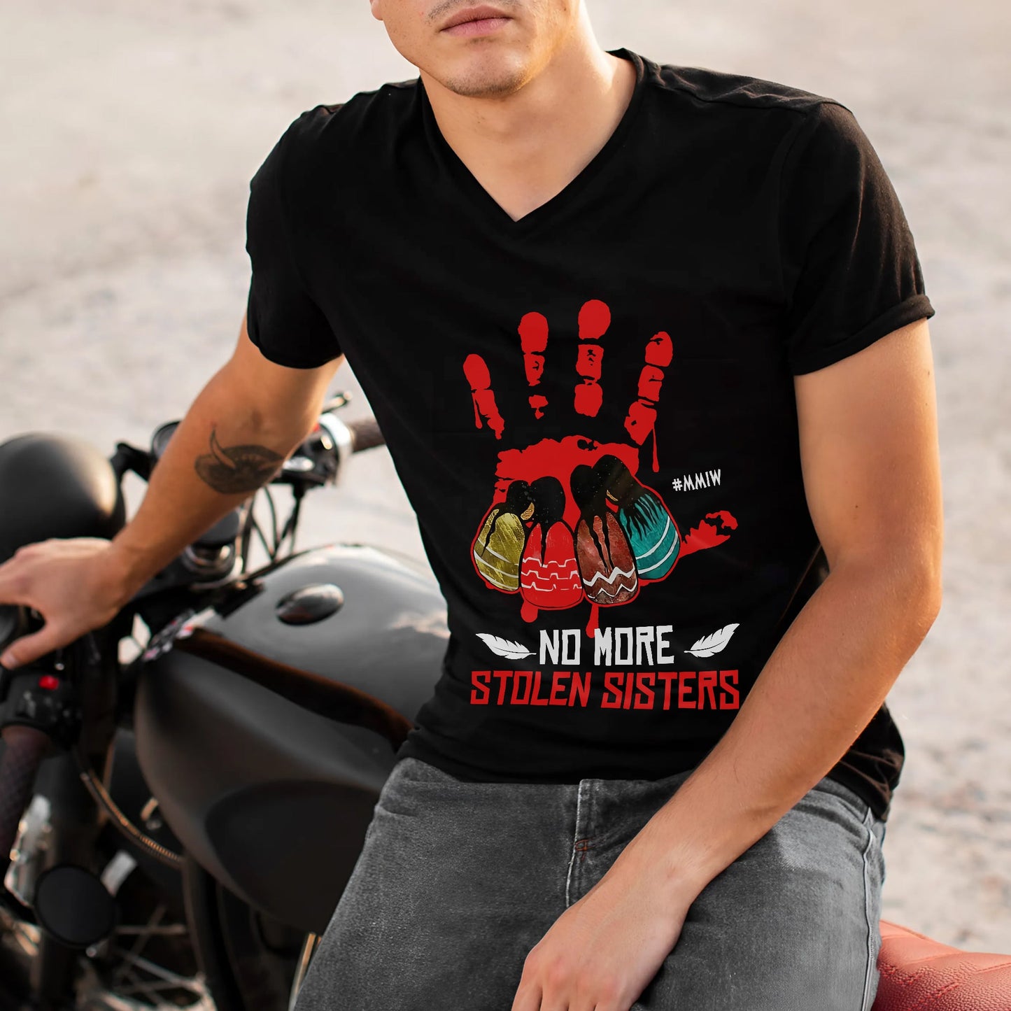 No More Stolen Sisters WC36 - Unisex T-Shirt/T-Shirt V-Neck/Hoodie/Sweatshirt