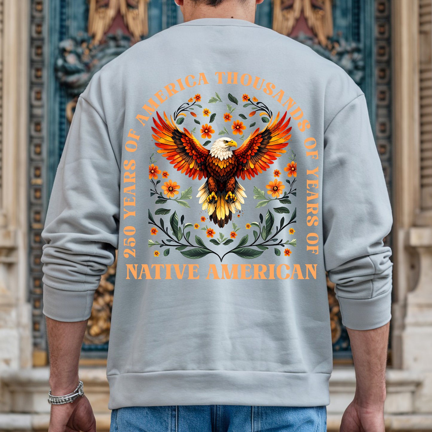 Native Pride - 250 Years of America "Thousands of Years of Native American" - Two Sides