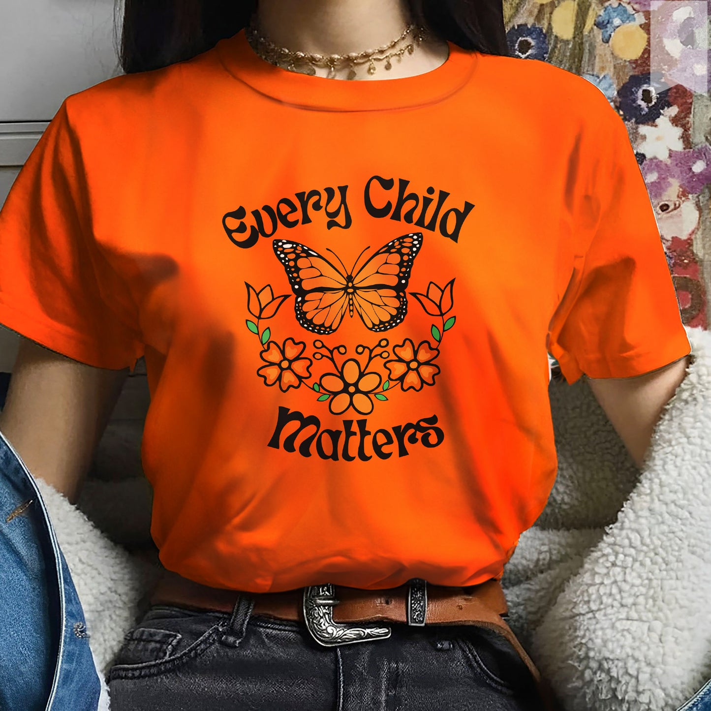 Every Child Matters For Orange Shirt Day Unisex T-Shirt/Hoodie/Sweatshirt 187