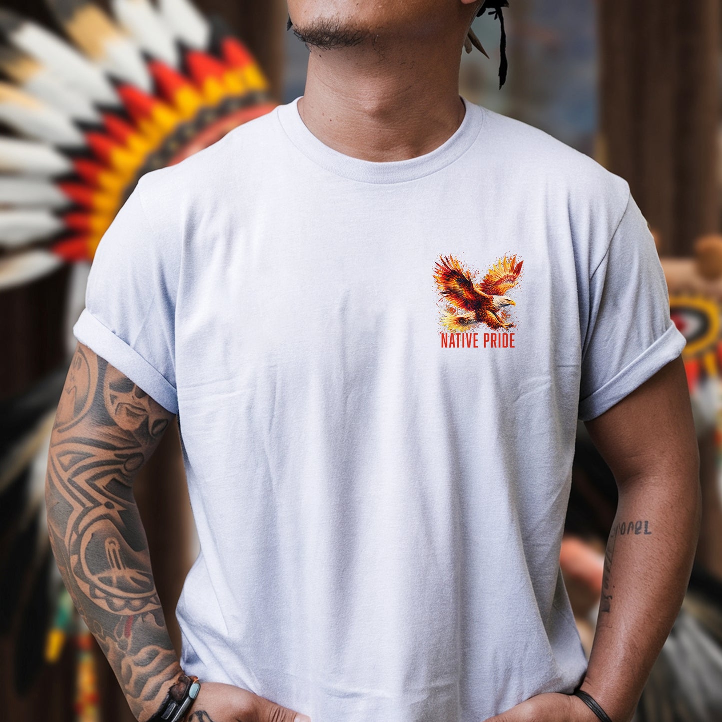 Native Pride - 250 Years of America "Thousands of Years of Native American" - Two Sides