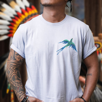NO ONE IS ILLEGAL ON STOLEN LAND. WE WALK ON NATIVE LAND Style 10 - Two Sides
