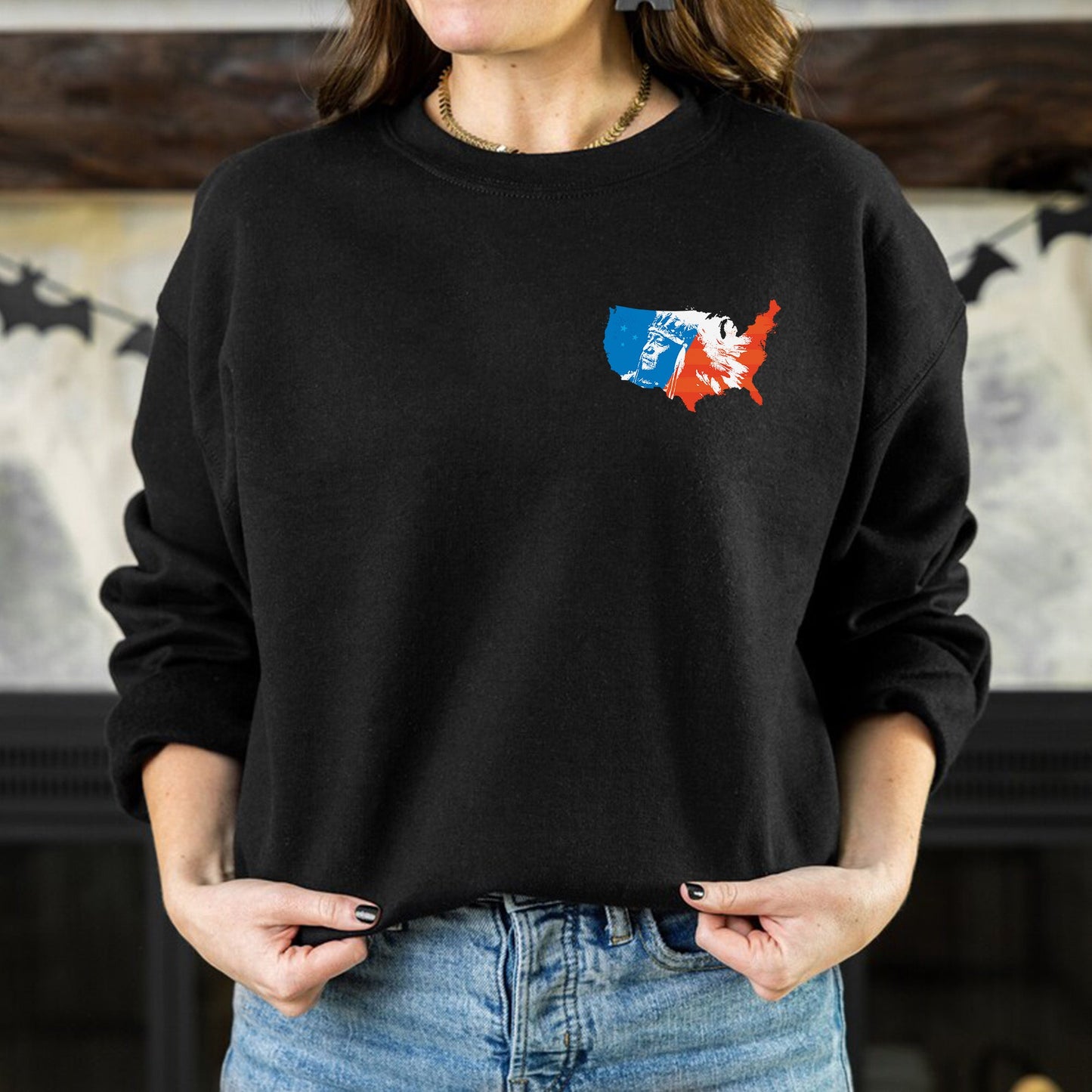 NO ONE IS ILLEGAL ON STOLEN LAND. WE WALK ON NATIVE LAND 22 - Two sides - Unisex T-Shirt/T-Shirt V-Neck/Hoodie/Sweatshirt