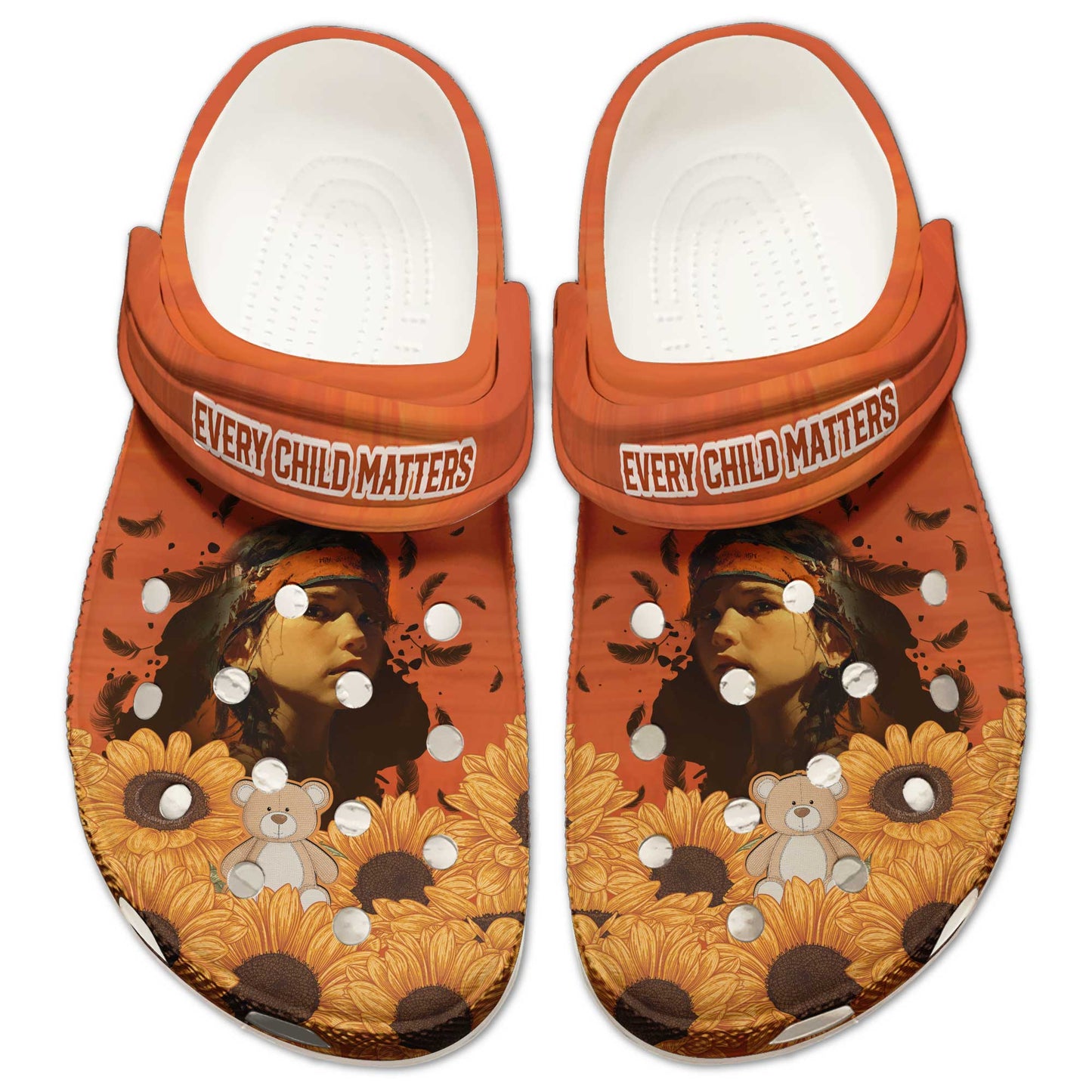 Every Child Matters For Orange Shirt Day 3D Clogs