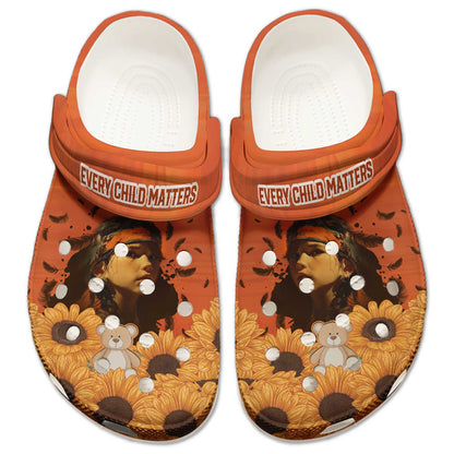 Every Child Matters For Orange Shirt Day 3D Clogs