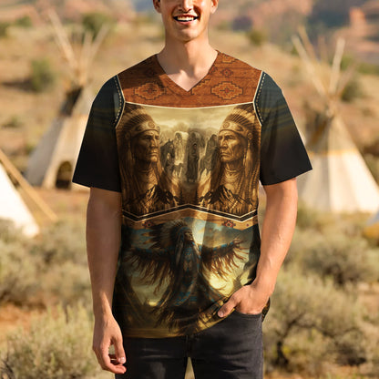 3D T-Shirt " Spirit of the Ancestors – The Eternal Wisdom of the Chiefs"