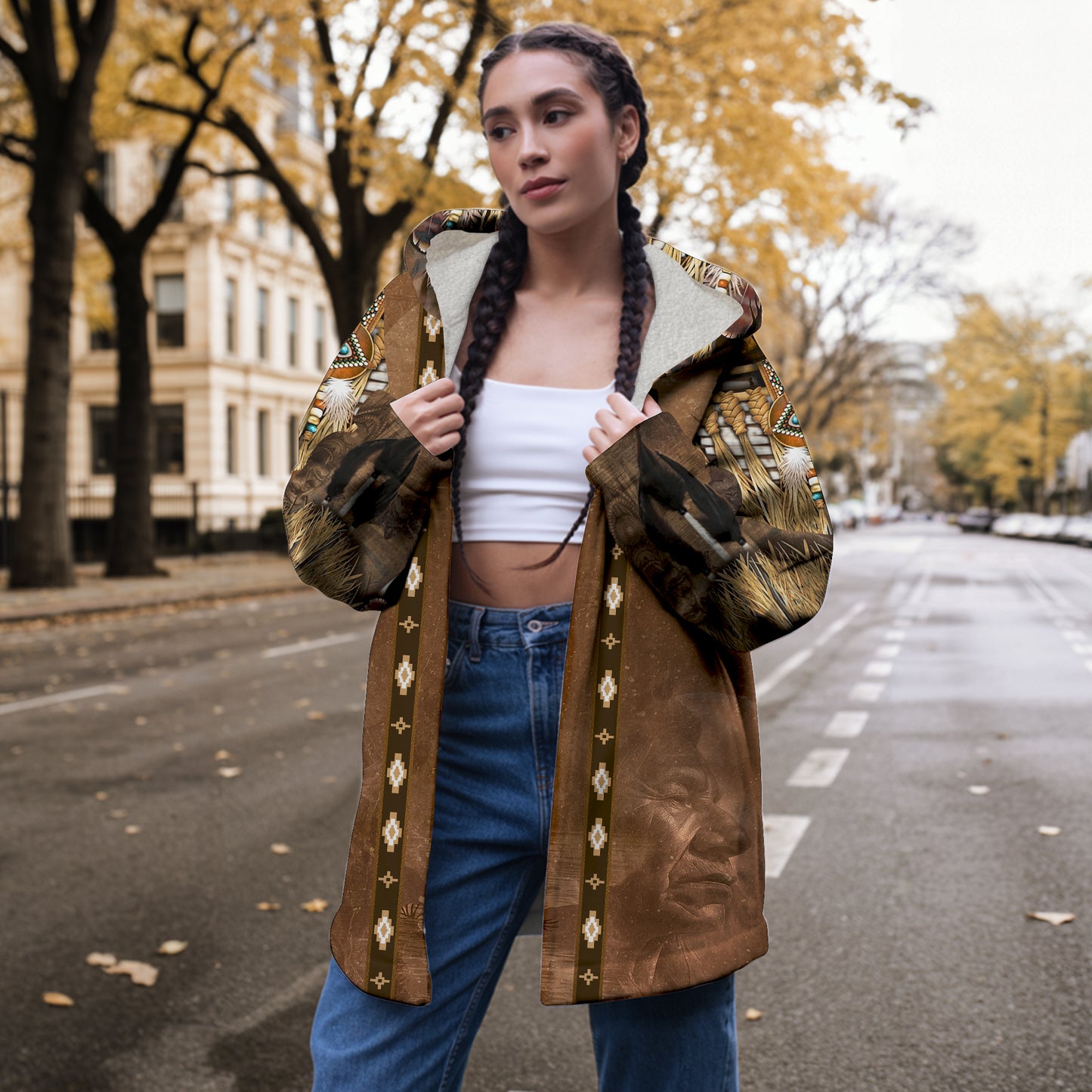 🪶 Native Dream Cloak – The Spirit of the Feathers