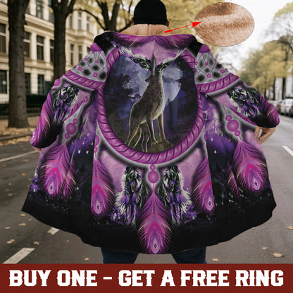 Wolf Power Native - Moon Howl Cloak The Spirit of the Purple Night