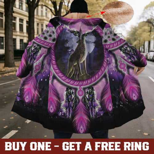 Wolf Power Native - Moon Howl Cloak The Spirit of the Purple Night
