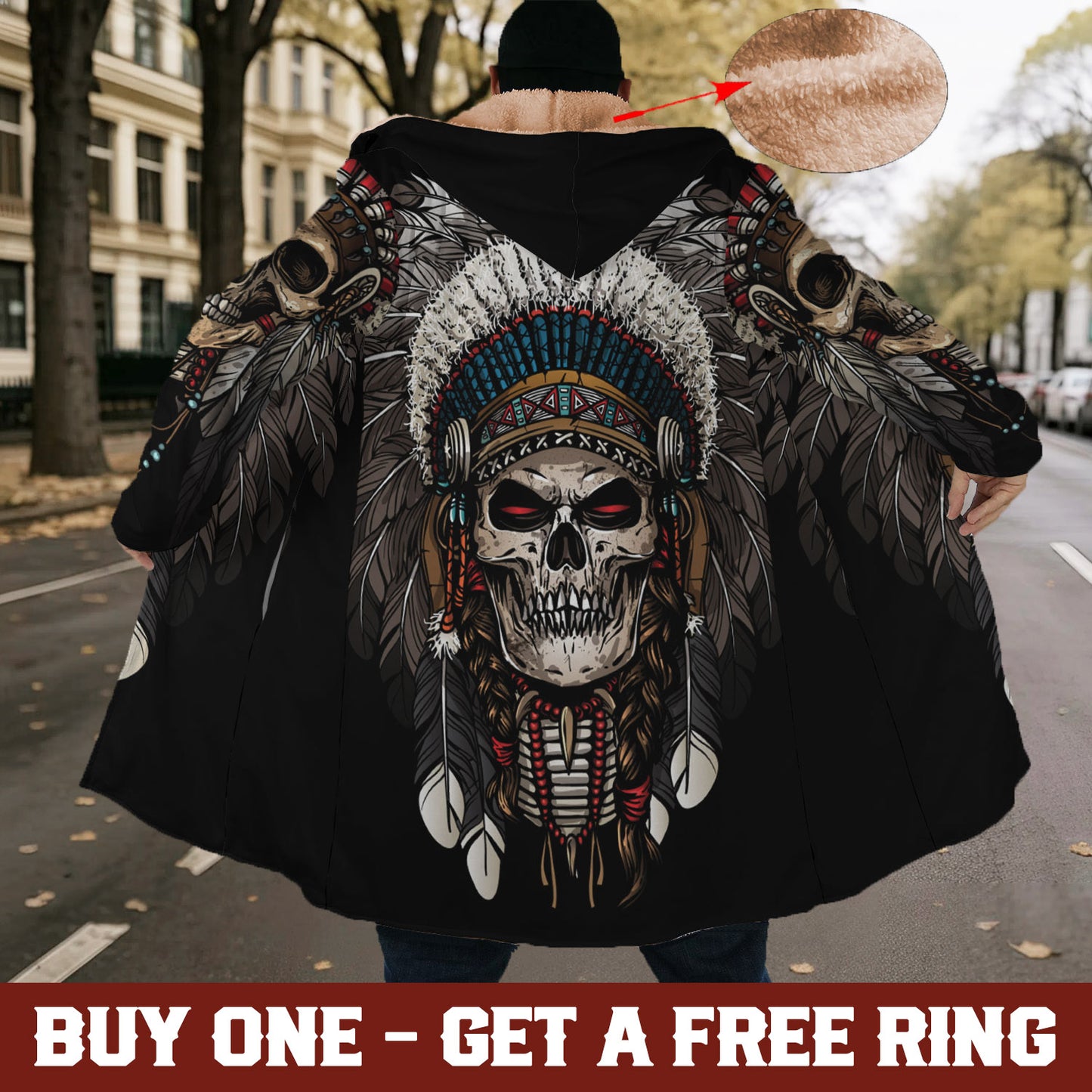 Skull Native Cloak WCS