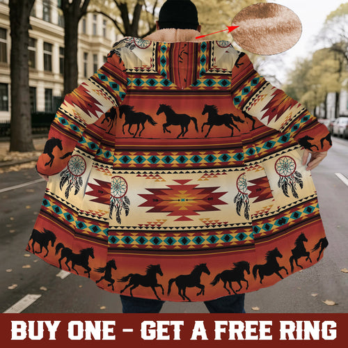 Horse Pattern Native Cloak WCS