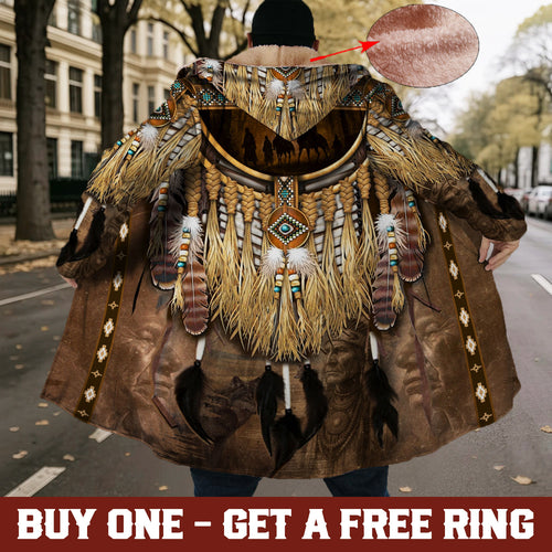 🪶 Native Dream Cloak – The Spirit of the Feathers