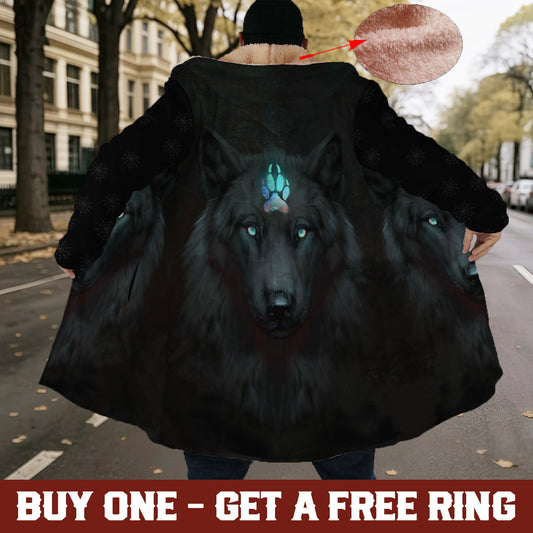 Black Wolf Cloak – The Spirit of the Night Guardians