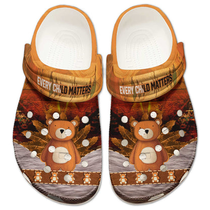 Every Child Matters For Orange Shirt Day 3D Clogs