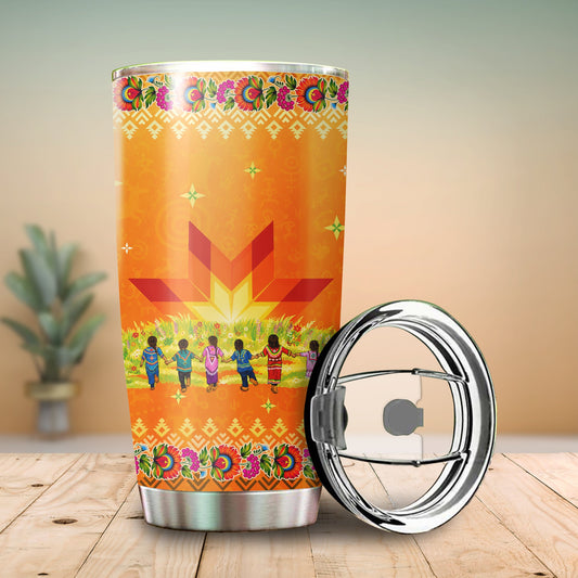 Every Child Matters Kids Together Tumbler - Insulated Coffee Mug