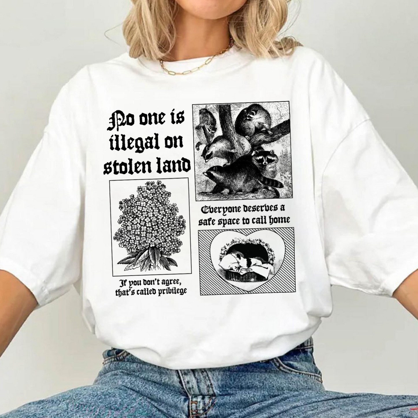 NO ONE IS ILLEGAL ON STOLEN LAND