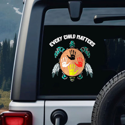 Every Child Matters Hummingbird - Vinyl Decal Orange Shirt Day Awareness