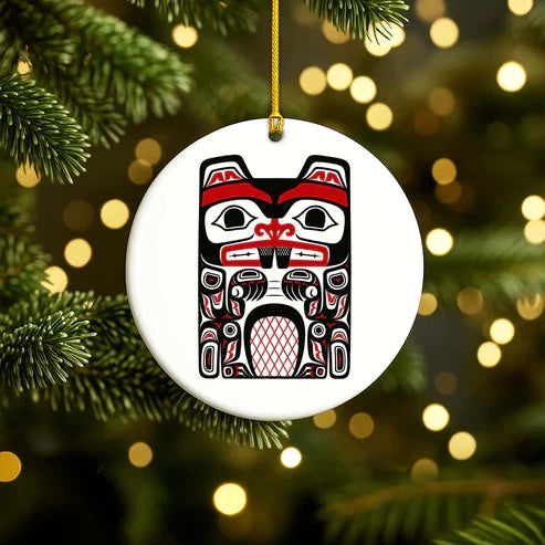 The Seven Laws Teachings Ceramic Ornament - Unique Holiday Decor