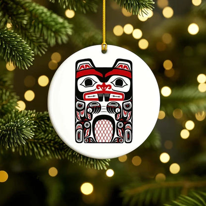 The Seven Laws Teachings Ceramic Ornament - Unique Holiday Decor