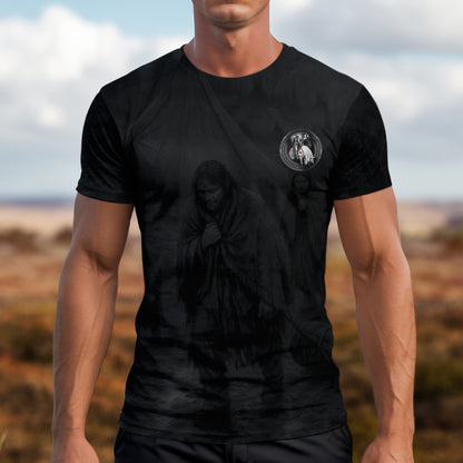 3D T-Shirt  "Trail Of Tears 1828 - 1838 125000 Native American Shirt Man Ride Horse