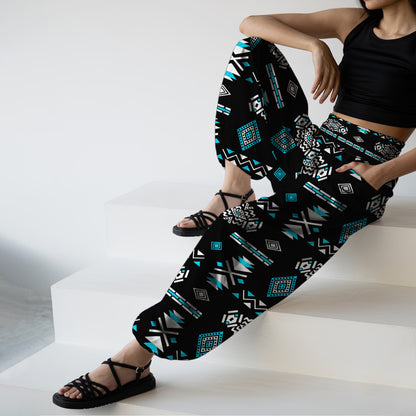 Boho Harem Pants - Yoga Boho Clothes with Pockets 04