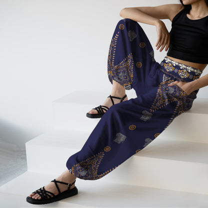 Elephant Vibe Harem Pants – Boho Yoga Pants with Pockets 15