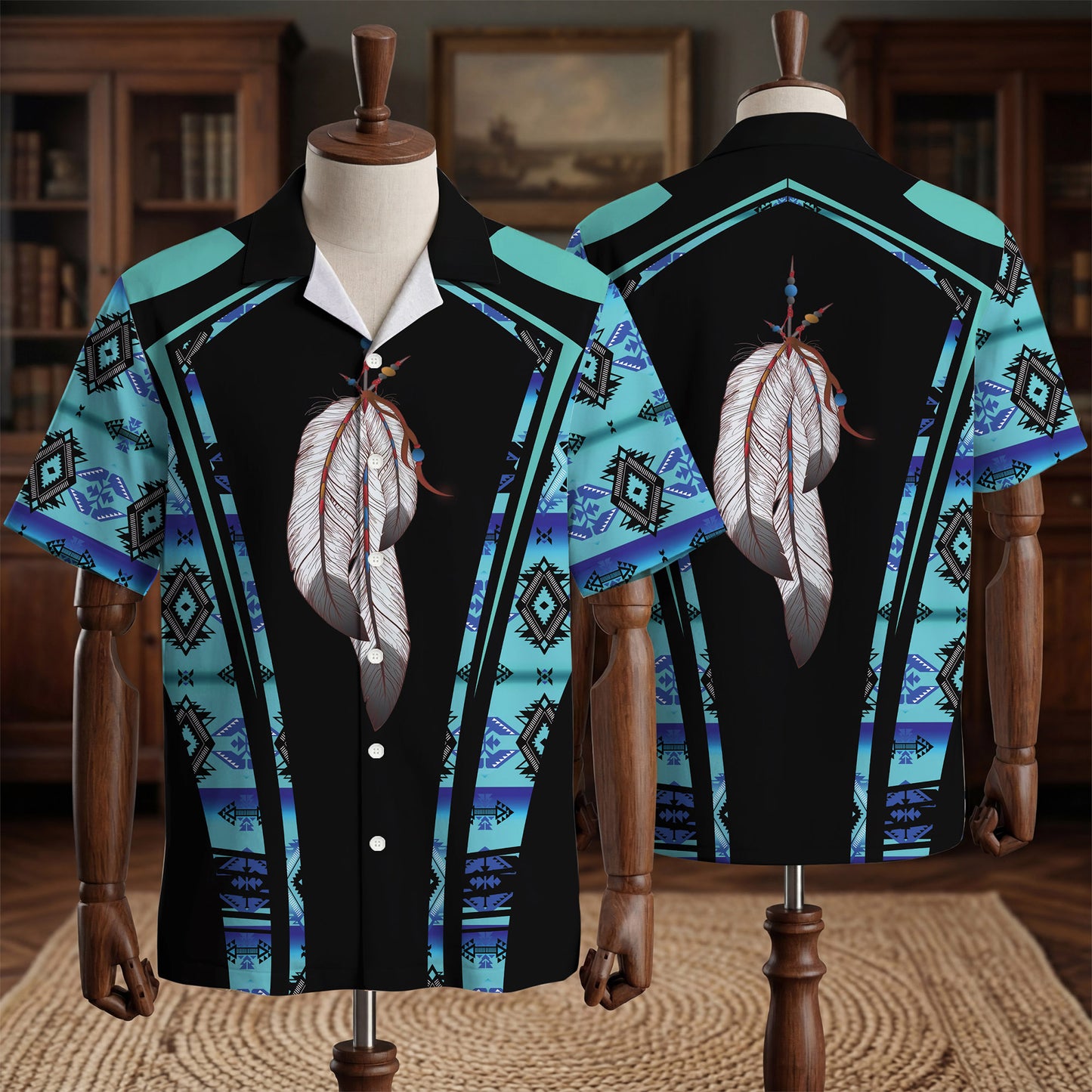 Tribe Design Native American Hawaiian Shirt