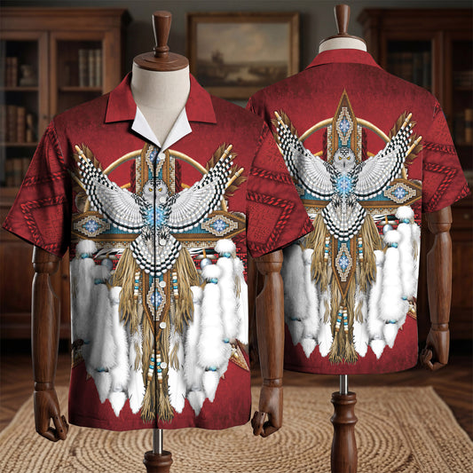 Native Eagle 3D All Over Printed Hawaii Shirt