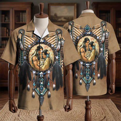 Native American Hawaiian Shirt WCS