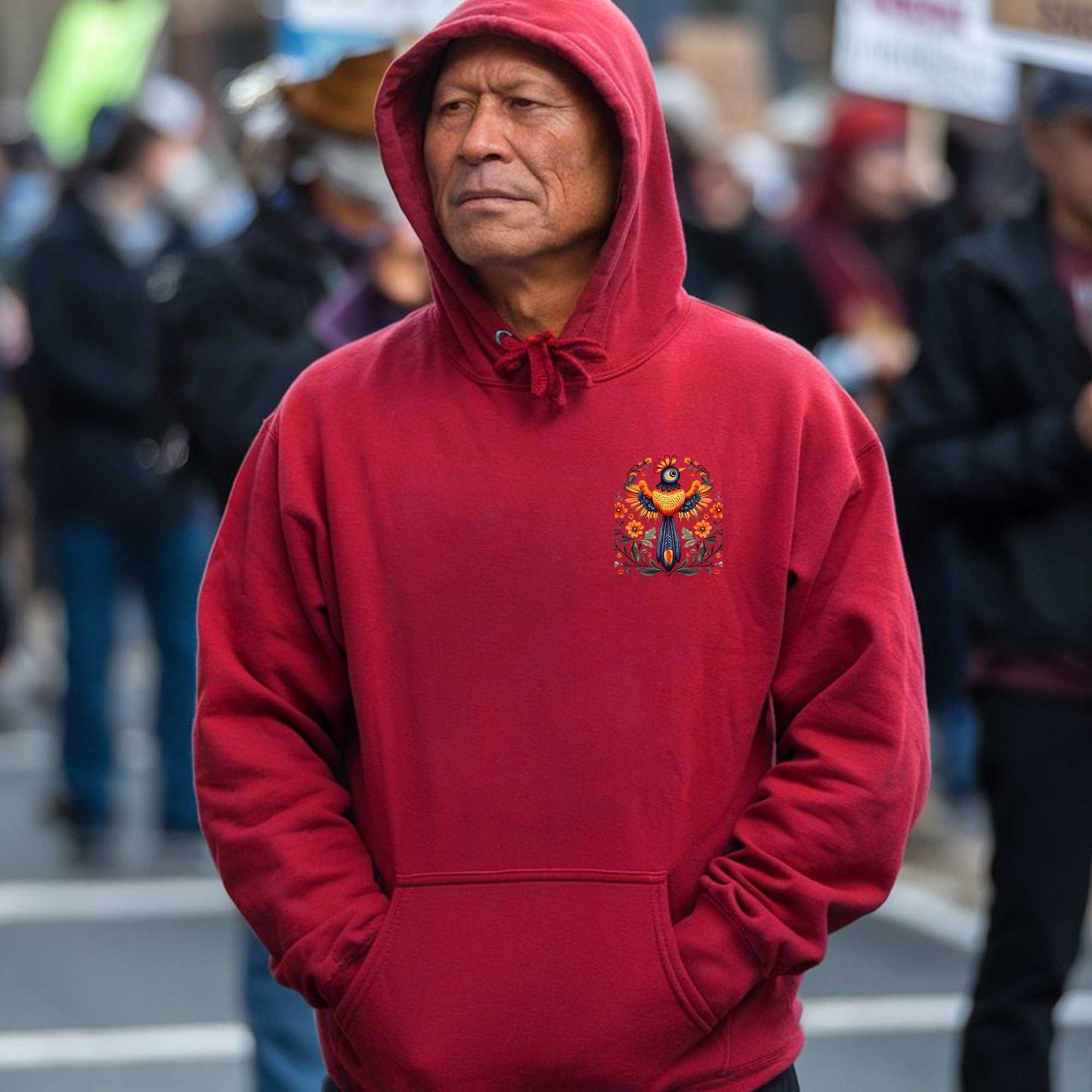 NO ONE IS ILLEGAL ON STOLEN LAND. WE WALK ON NATIVE LAND - Two Sides